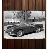 Металлическая табличка Ferrari 400 Superamerica Cabriolet (Tipo 538)